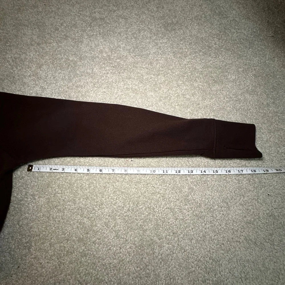 lululemon athletica Brown Full-Zip Hooded Sweatshirt - Picture 6 of 6